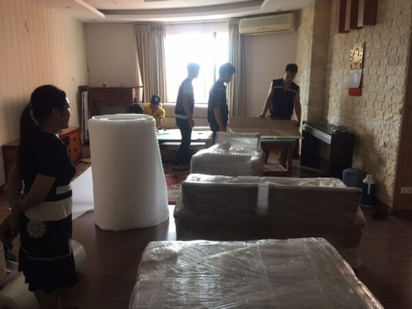 Dịch vụ chuyển nhà từ hà nội vào hcm
